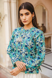 OMVAI Women's Mughal Blouse - Blue