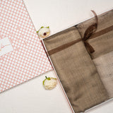 OMVAI Patterned Pashmina Wrap and Solid Pashmina Combo Gift Set in Pure wool (Set of 2 - For HIM and for HER)