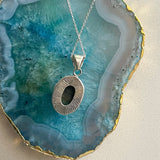 Radiant Malachite Pendant