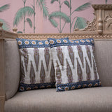 OMVAI Phool Bagh Cushion -  Multi
