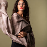 SHAZIA Checks Patterned Pashmina