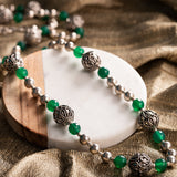 Eesha Green Onyx Necklace