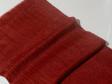 Net Weave Super Soft Cashmere Stole - Rich Burgundy