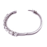 Rainbow Moonstone Healing Bangle Bracelet