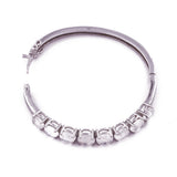 Rainbow Moonstone Healing Bangle Bracelet