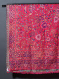 JAWARIA Charming Pink Kani Woven Shawl  with ZARI - Unisex
