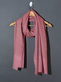 Kashmiri Checks Patterned Pashmina Stole - Pretty in Pink