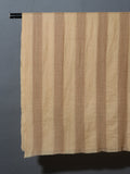 Kashmiri Box Checks Patterned Pashmina Stole - Caramel Brown