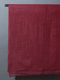Kashmiri Royal Checks Patterned Pashmina Stole - Crimson