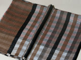 Multi Checks Kashmiri Patterned Pashmina Stole - Multi Browns