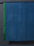 Striped Border Pashmina  - Blue-Green