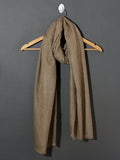 SAND SHELL Solid Pashmina
