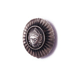 Devi Silver Stud Earrings