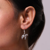 Prancing Horse Drop Earrings