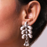 Water Droplets Silver Earrings