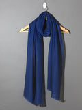 LAPIS BLUE Solid Pashmina
