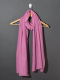 PRETY PINK Solid Pashmina